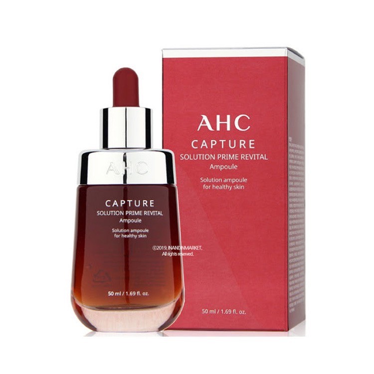 Tinh Chất Tái Sinh Da, Chống Lão Hoá AHC Capture Revital Ampoule 50ml Mẫu Mới