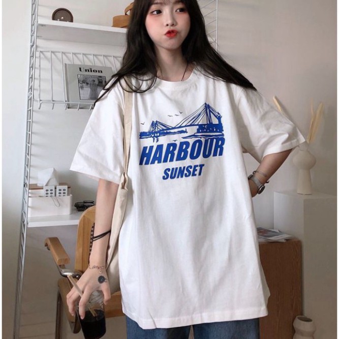 ÁO THUN, ÁO PHÔNG TAY LỠ UNISEX FORM RỘNG OVERSIZE M270 KL SHOP HNSHOP