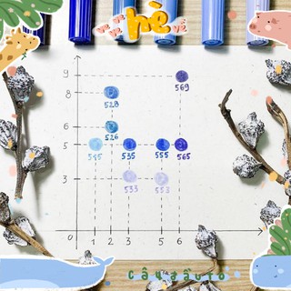 [Tông Xanh Dương + Tím + Hồng] Bút 2 Đầu ABT Dual Brush Tombow Nhật Bản