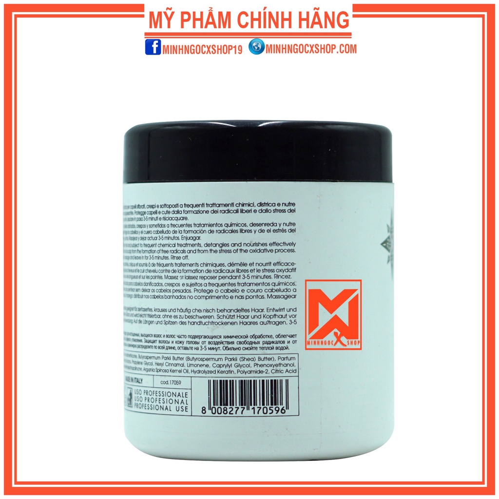 Ủ tóc - kem ủ tóc dưỡng ẩm phục hồi ARGAN STAR 1000ml chính hãng