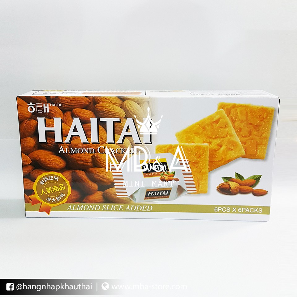 Bánh quy hạnh nhân Haitai Almond Cracker