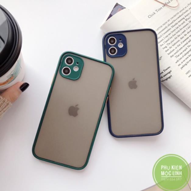 Ốp ĐIỆN THOẠI 11 / PRO / MAX Xs MAX X XS 8PLUS 7PLUS 6PLUS 6 ỐP NHÁM + BẢO VỆ CAMERA CHỐNG SOCK , VA ĐẬP , BÁM VÂN TAY