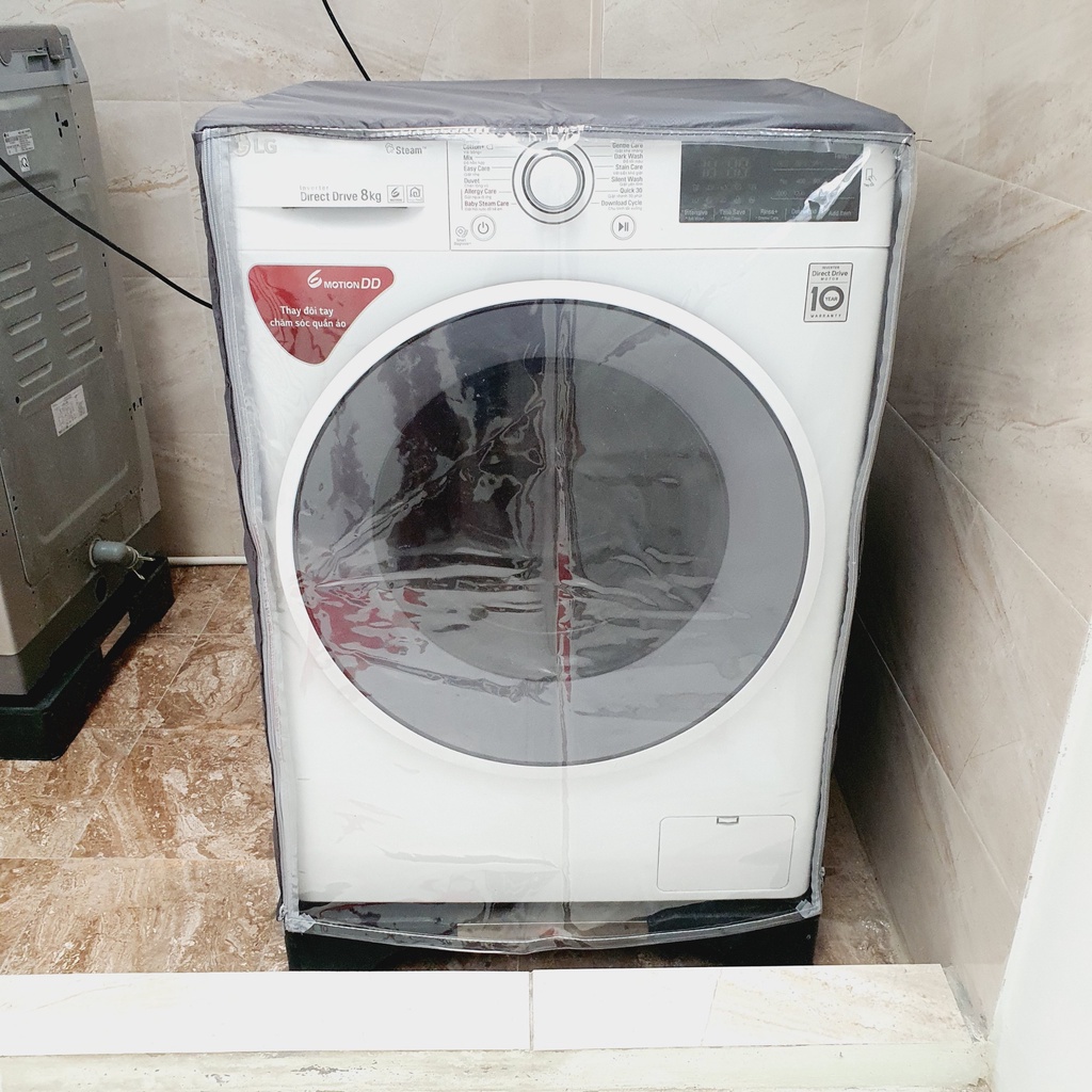 Bạt phủ máy giặt Cao Cấp Electrolux Vải Dù 3 Lớp Siêu Bền Chống Mưa Nắng Nóng Từ 7kg đến 15kg