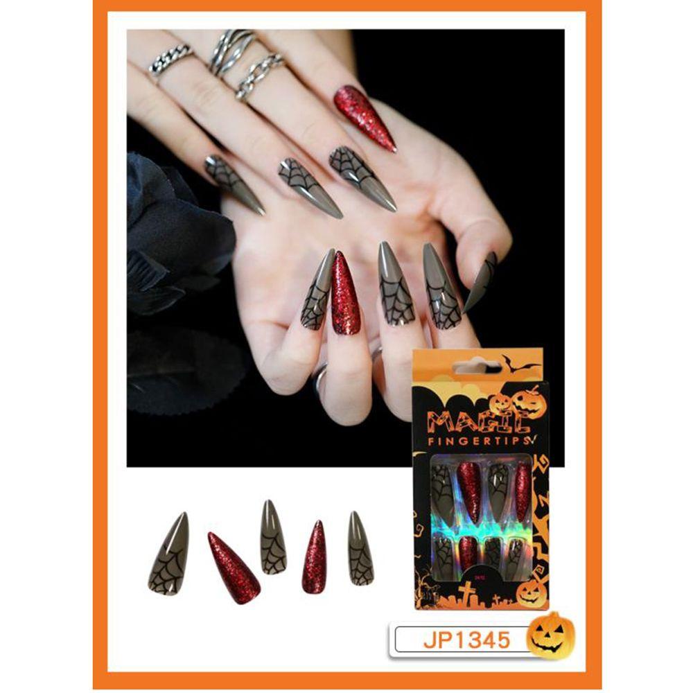 Bộ 24 Móng Tay Giả Che Phủ Toàn Diện Có Thể Tháo Rời