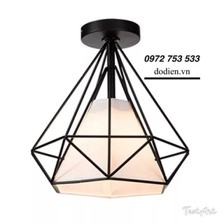 Đèn ốp trần đèn kim cương Đèn thả 3 đèn bàn ăn T060
