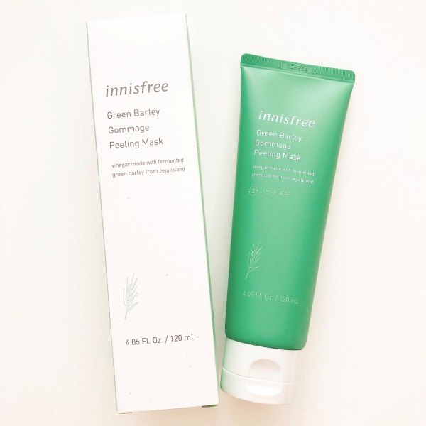 Mặt nạ tẩy tế bào da chết từ lúa mạch, trà xanh innisfree Green Barley Gommage Mask 120ml