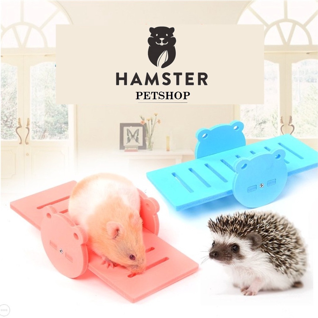 Bập bênh gỗ cho hamster, Sóc