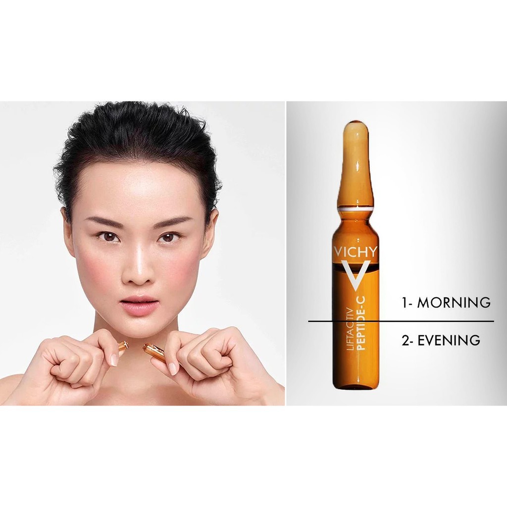 Vichy - Dưỡng chất Peptide-C cô đặc Ngăn Lão Hóa và Dưỡng Sáng Da Liftactiv Ampoule Mini