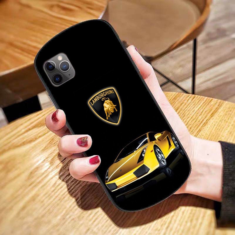 Lamborghini Ốp Điện Thoại Hình Xe Hơi Lamborghini Độc Đáo Cho Iphone 11 12 Pro Max Lamborghini