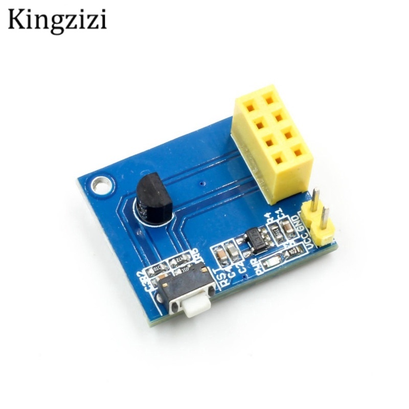 Bảng Mạch Cảm Biến Nhiệt Độ Không Dây Esp-01/Esp-01S Esp8266 Ds18B20 Cho Arduino Uno R3 It Wifi