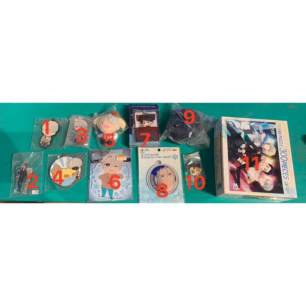 Tổng hợp goods đồ chơi móc chìa khoá mochi Yuri on ice chính hãng Nhật Bản