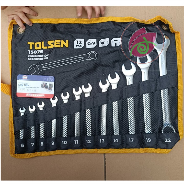Chìa khóa vòng miệng Tolsen 15025 17 mm