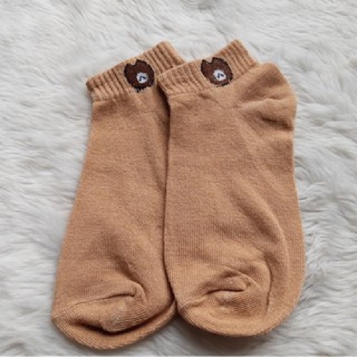 1 Đôi Tất Gấu Brown Cổ Ngắn - ĐƯỢC CHỌN MÀU (NẾU CÒN)