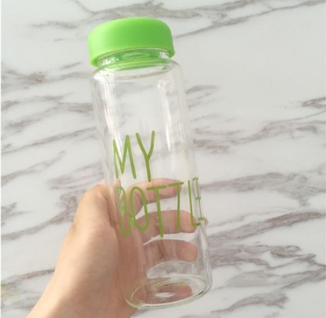 BÌNH THỦY TINH MY BOTTLE TẶNG TÚI CHỐNG SỐC VÀ TÚI VẢI | BigBuy360 - bigbuy360.vn