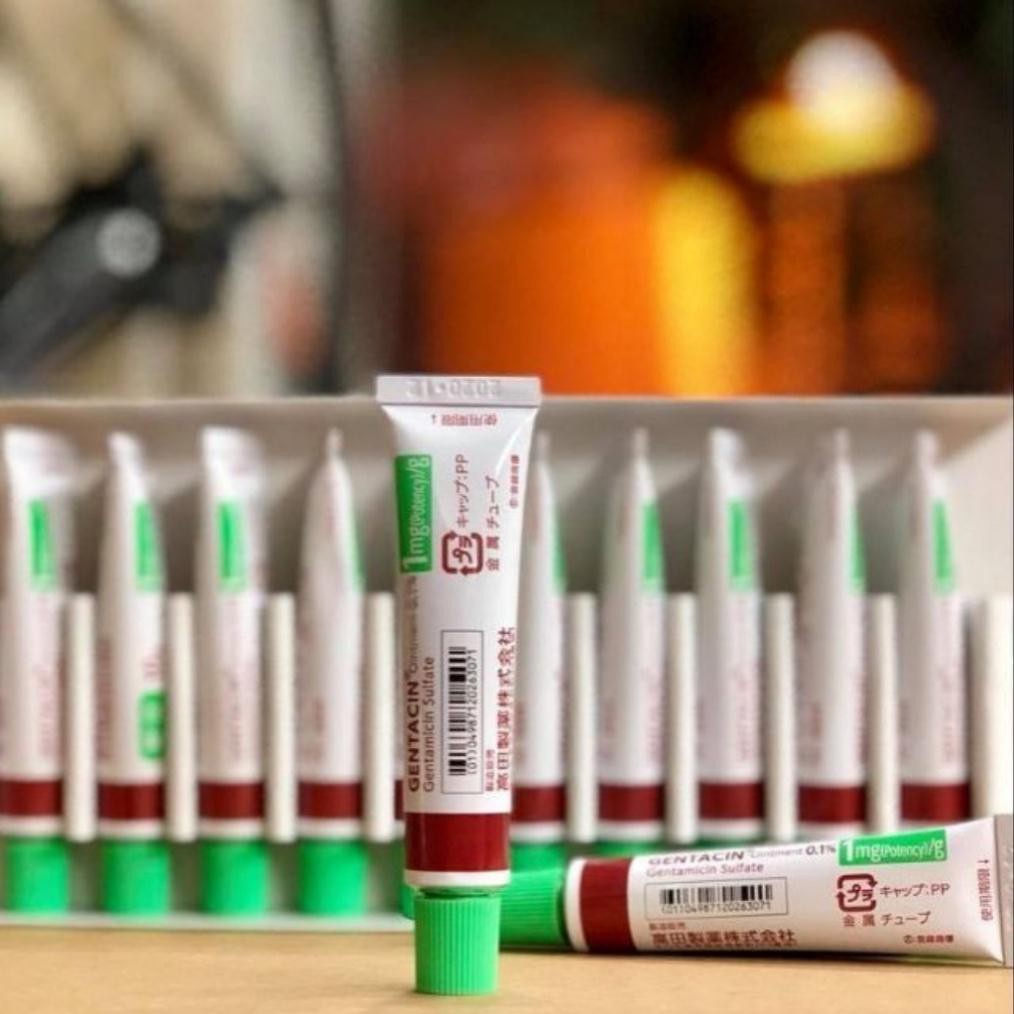 Kem sẹo Gentacin Nhật Bản tuýp 10g