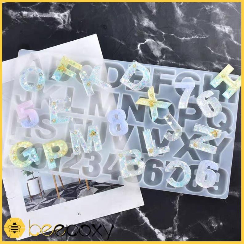 Khuôn silicon bảng chữ cái