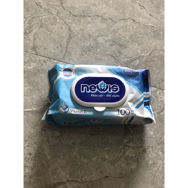 Khăn Ướt Newis Không Mùi 100 Tờ