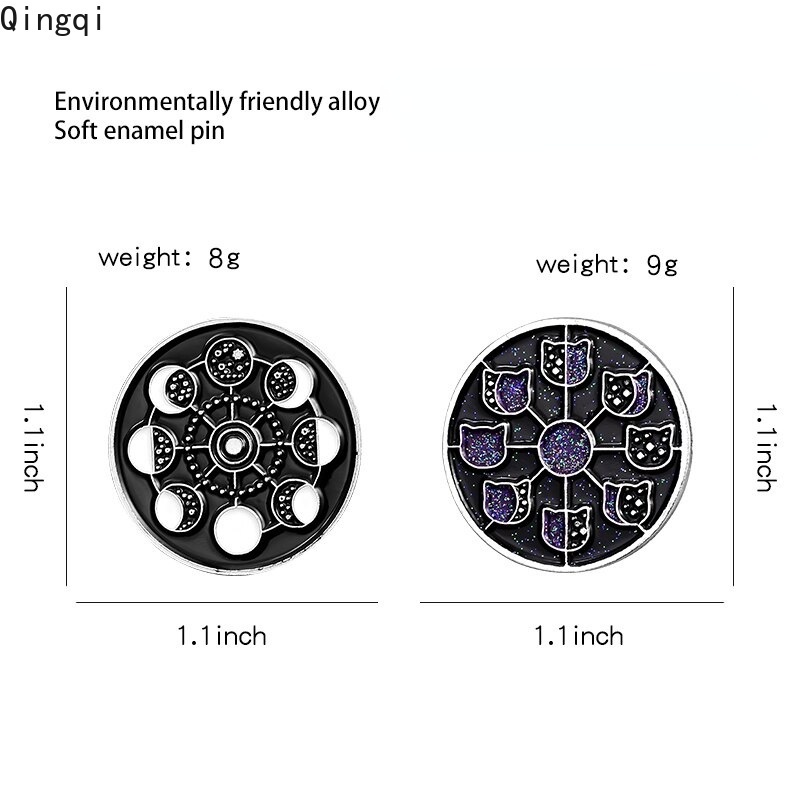 Ghim cài áo MISS ZOE hình vòng đu quay độc đáo trang trí