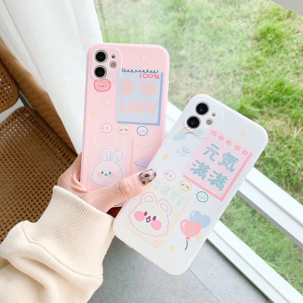 Soft shell Tpu Case Cartoon For iphone 6 6s 7 8 Plus X Xs XR 11 12 Mini Pro Max Cover Casing