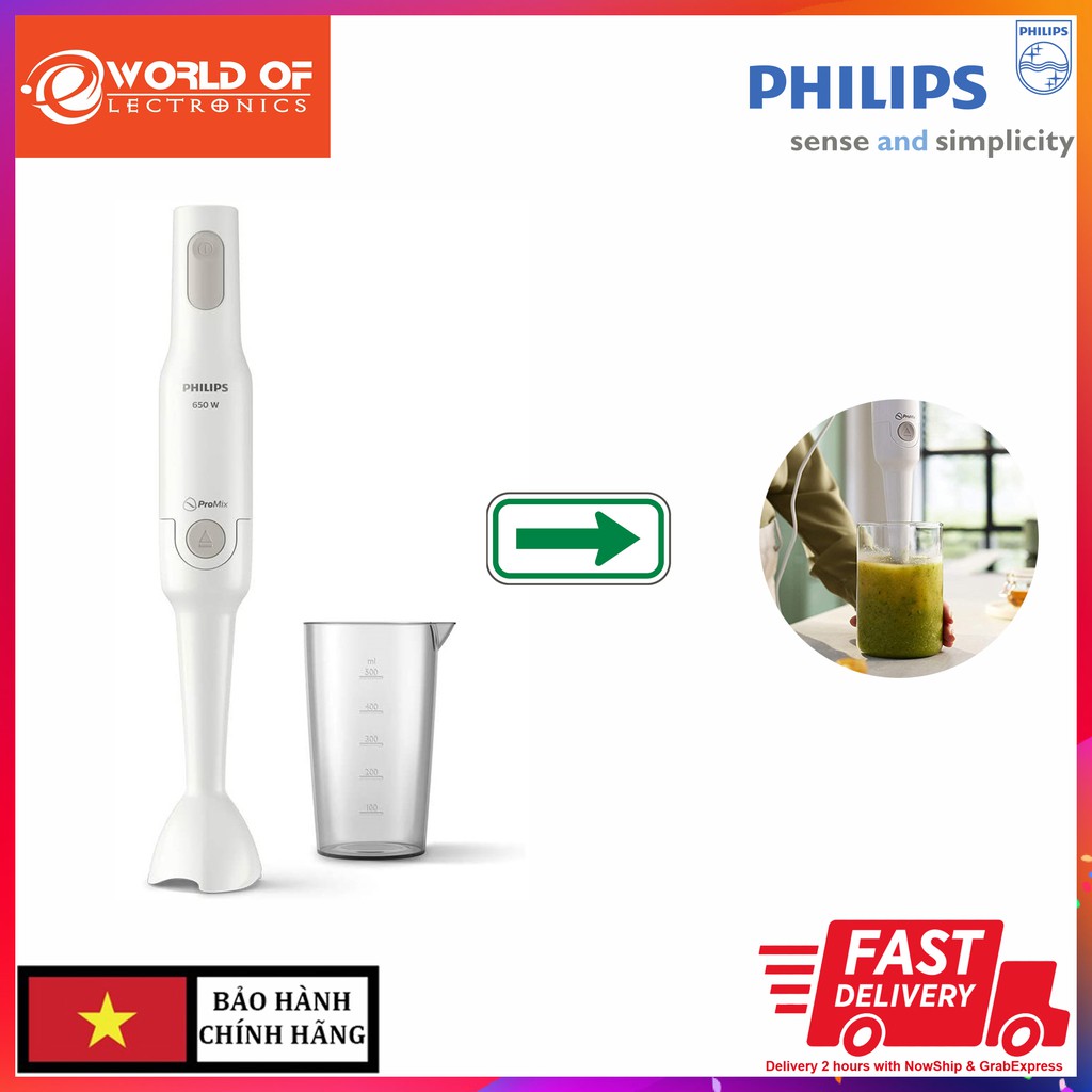 Máy xay cầm tay ProMix Philips HR2531 650W