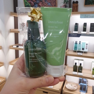 Bộ dưỡng da Innisfree Green Tea Seed Serum