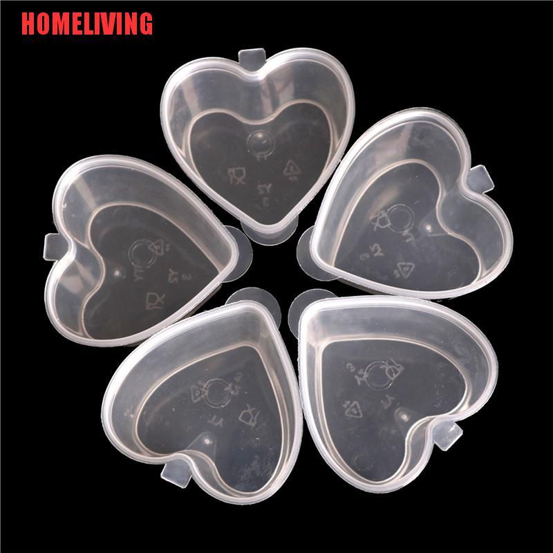 Set 10 Hộp Nhựa Trong Suốt Đựng Đồ Chơi Chất Dẻo Nhiều Màu Sắc