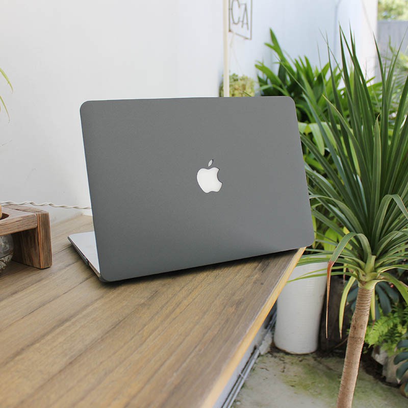 Case, Ốp lưng bảo vệ Macbook màu Xám nhám cực đẹp