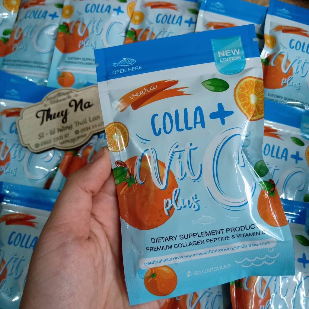 VIÊN UỐNG TRẮNG DA COLLA+ VIT C PLUS