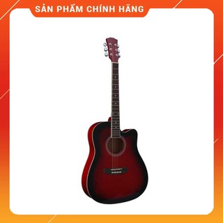 [Chính hãng] GUITAR ACOUSTIC GIÁ RẺ SEVILLE MÀU ĐỎ GS03