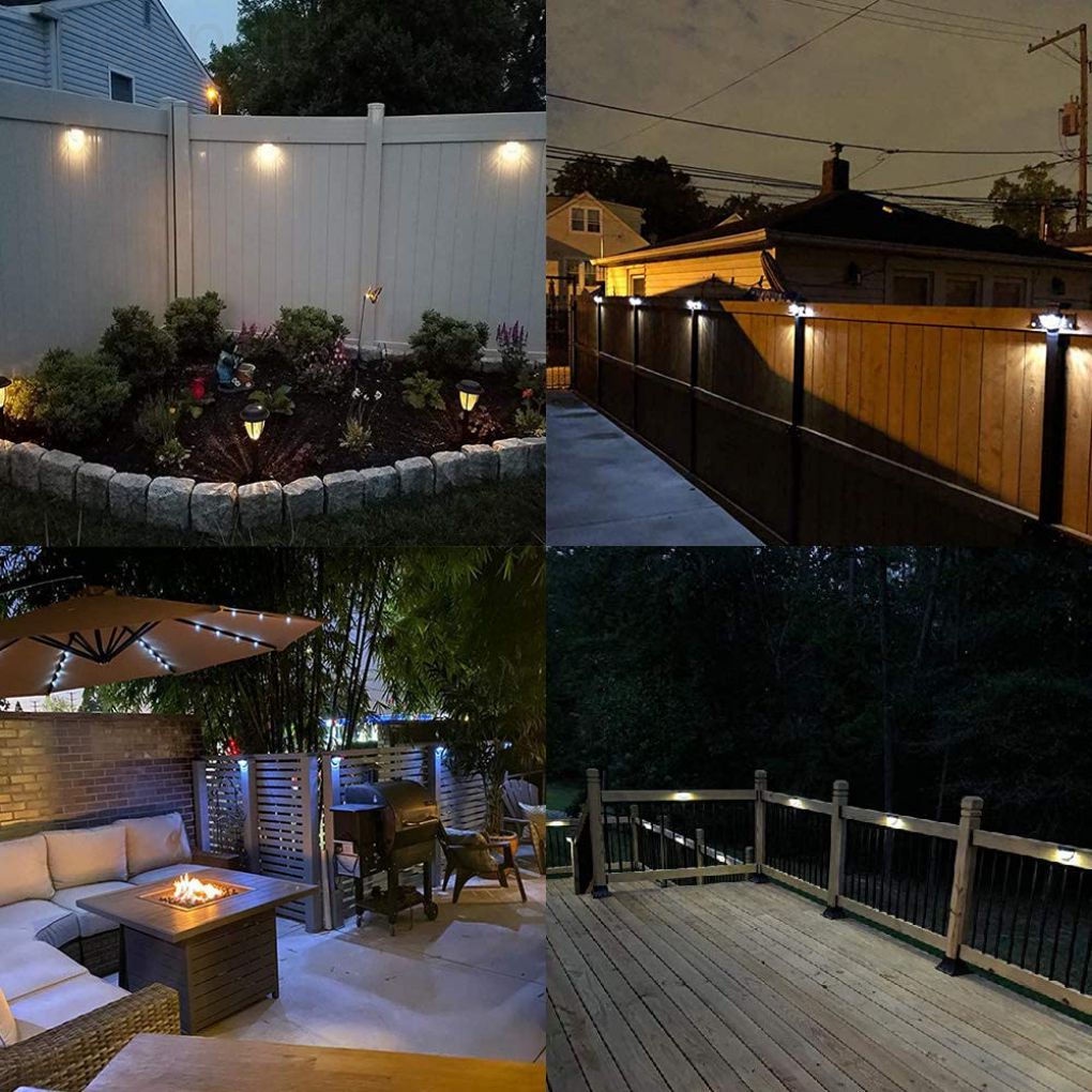 Đèn cảm biến năng lượng mặt trời chống thấm nước IP65 tiện dụng cho sân vườn