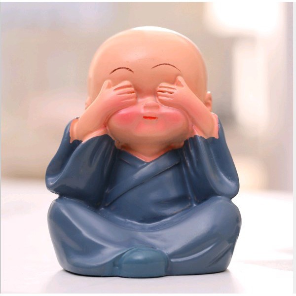 BỘ TƯỢNG 4 CHÚ TIỂU TỨ KHÔNG CAO 5CM | BigBuy360 - bigbuy360.vn