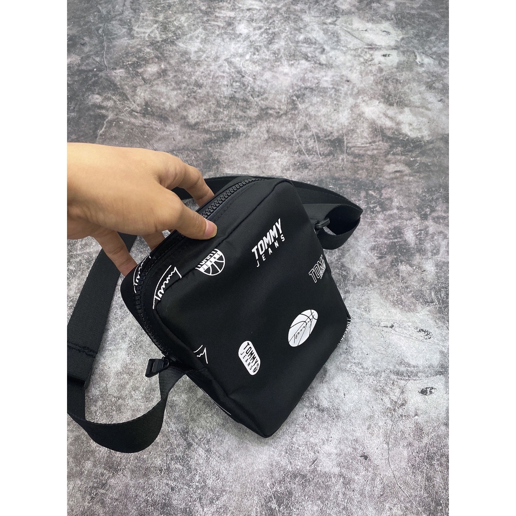 TÚI ĐEO CHÉO THỜI TRANG NAM NỮ B334 CROSSBODY BAG BLACK