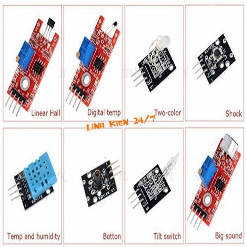 Bộ KIT cảm biến 37 trong 1 dành cho Arduino