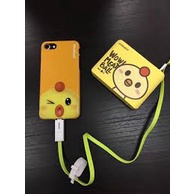 Sạc dự phòng Pisen Meatball II 10000mAh  - Hàng Chính Hãng