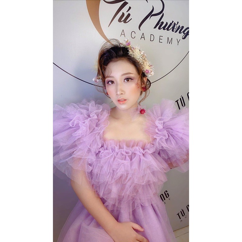 Váy von chụp hình concept