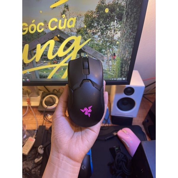 Chuột chơi game không dây Razer Viper Ultimate/ Razer deathadder V2 pro đã qua sử dụng dùng lướt - hàng chính hãng