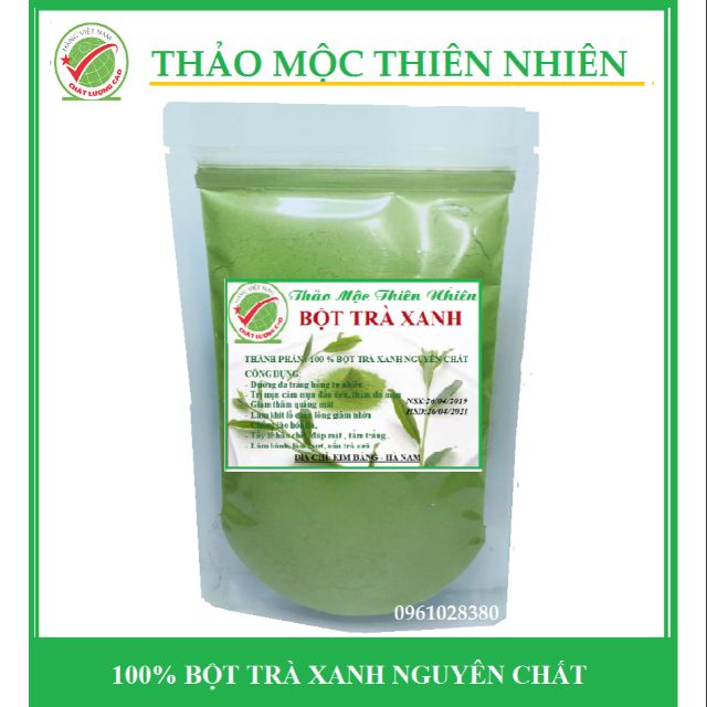 BỘT TRÀ XANH NGUYÊN CHẤT 100G