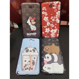 Ốp Samsung Note 2 dẻo in hình kute