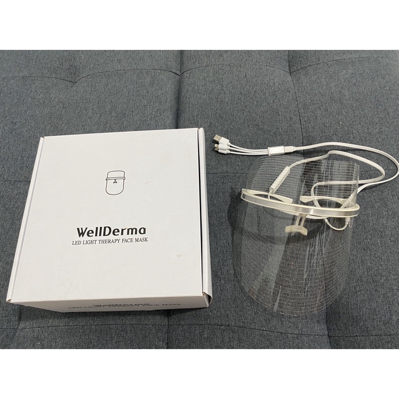 MẶT NẠ ÁNH SÁNG ĐÈN LED WELLDERMA LED LIGHT độ mới 90%