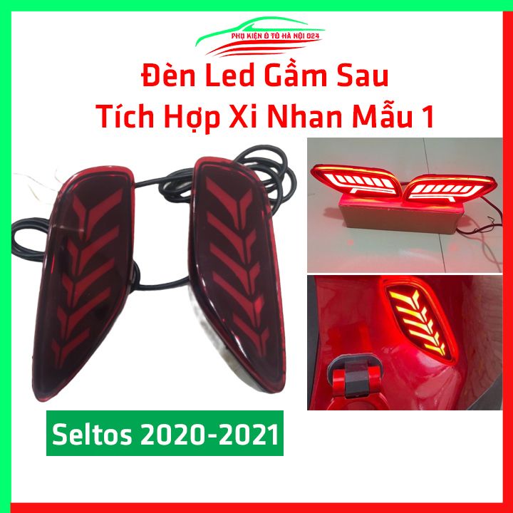 Đèn led gầm sau ô tô Seltos 2020-2022 tích hợp xi nhan mẫu 1