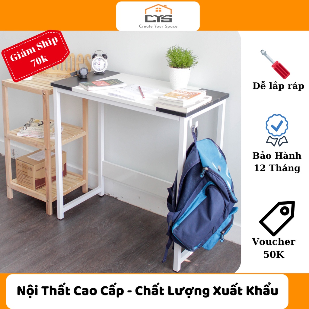 Bàn làm việc model 3, bàn học sinh, văn phòng, gaming