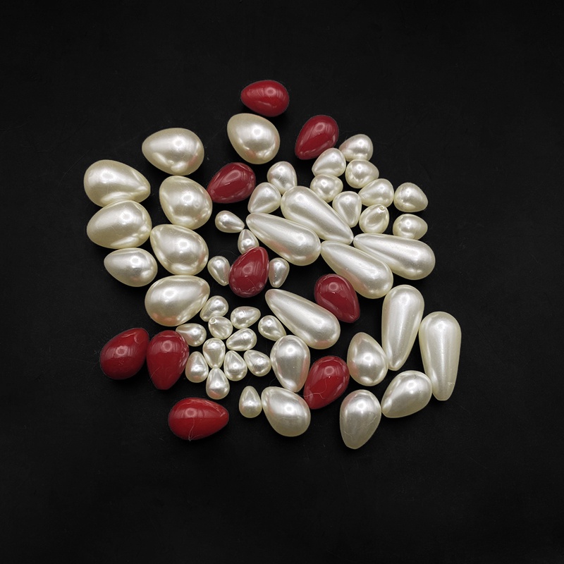 2-10 hạt treo giọt nước nhiều kích thước gắn khuyên tai bông tai nguyên liệu làm trâm làm trang sức cổ trang