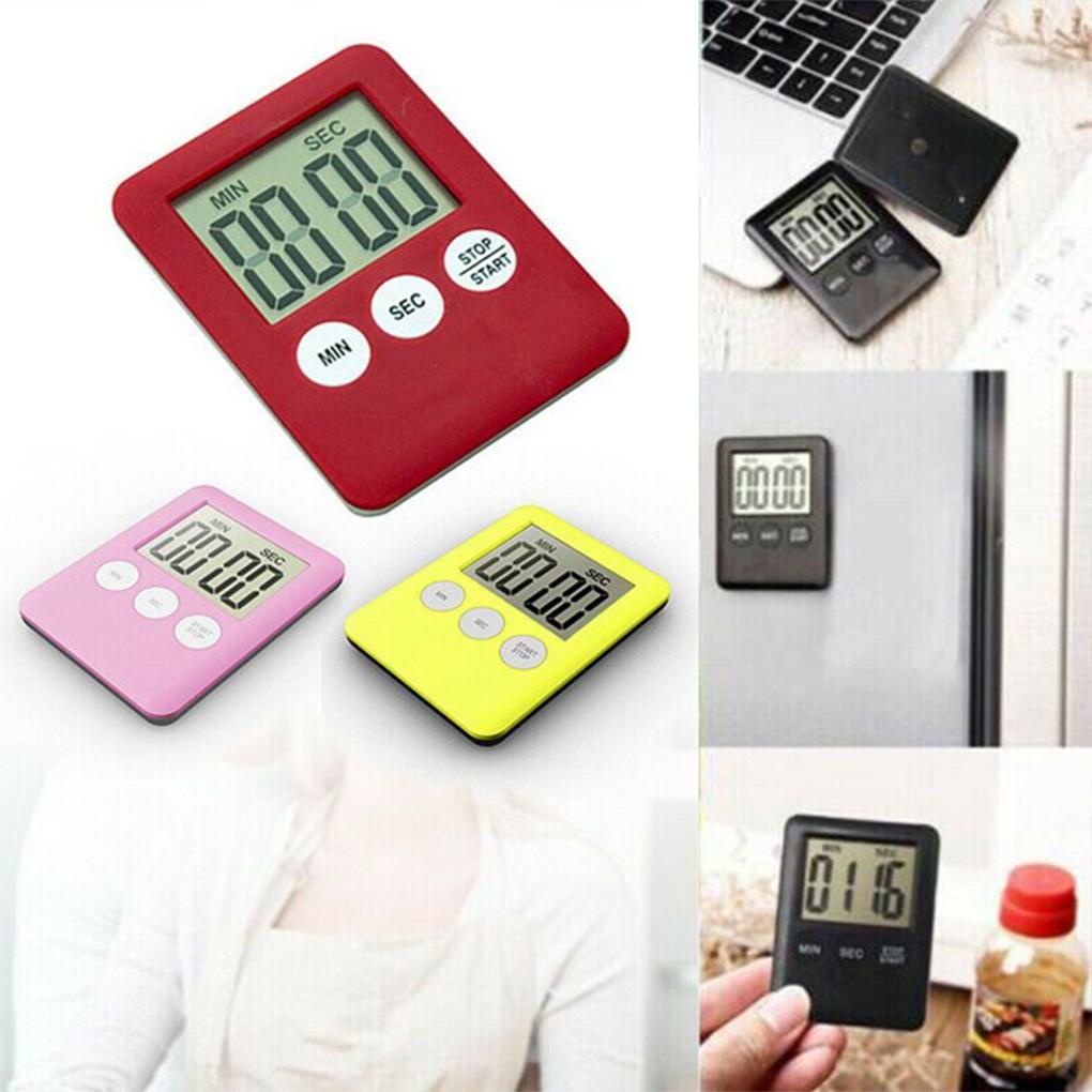 Đồng Hồ Hẹn Giờ Kỹ Thuật Số LCD ff86 Dùng Khi Tập Gym / Thể Hình