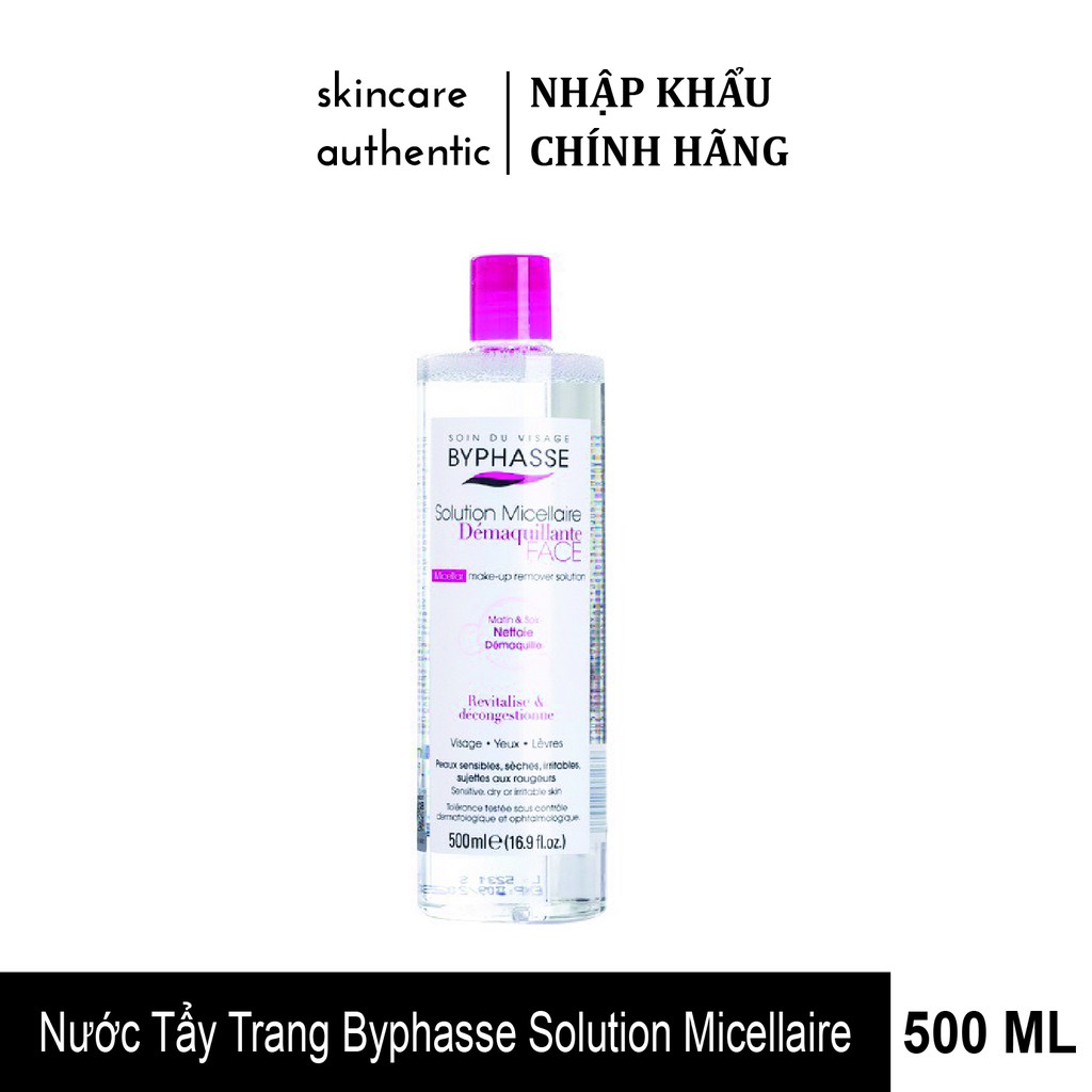 [AUTHENTIC 100%]  Nước Tẩy Trang Byphasse Solution Micellaire Siêu Sạch