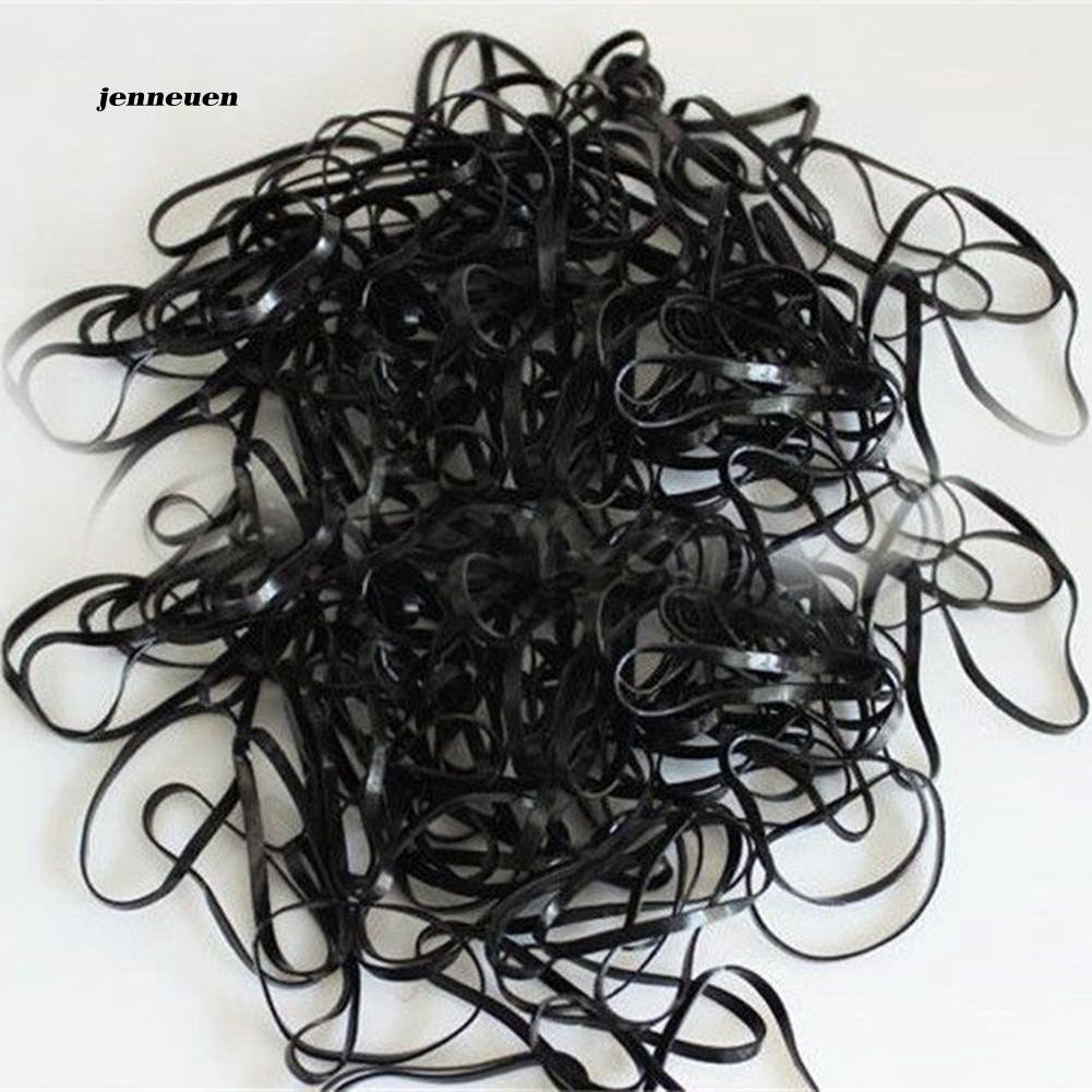 Set 300 dây thun cột tóc nhiều màu sắc tiện dụng