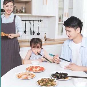 Bộ 5 Đôi 5 Màu Đũa Cá Chép Chịu Nhiệt Kháng Khuẩn Cao Cấp