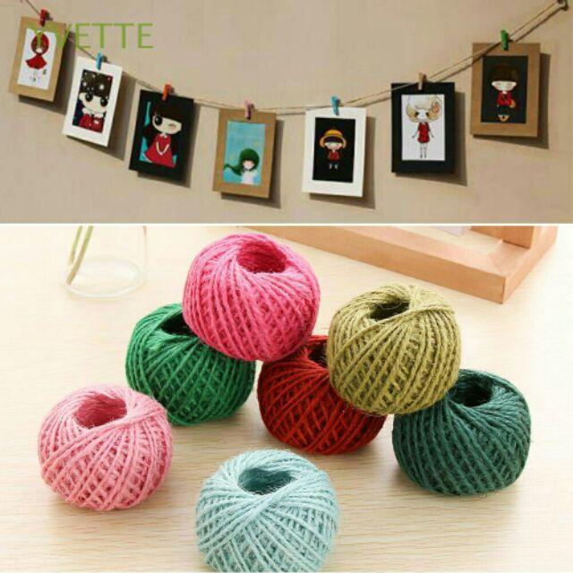 Cuộn dây thừng, sợi đay 30m, dây treo ảnh