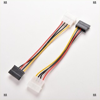 Dây Cáp Chuyển Đổi Ổ Cứng H' X2 4-pin Ide Molex Sang 15-pin Serial Ata Sata