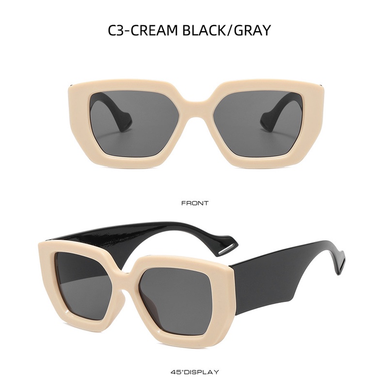 Kính Mát Đa Giác Phong Cách Âu Mỹ Thời Trang 2022