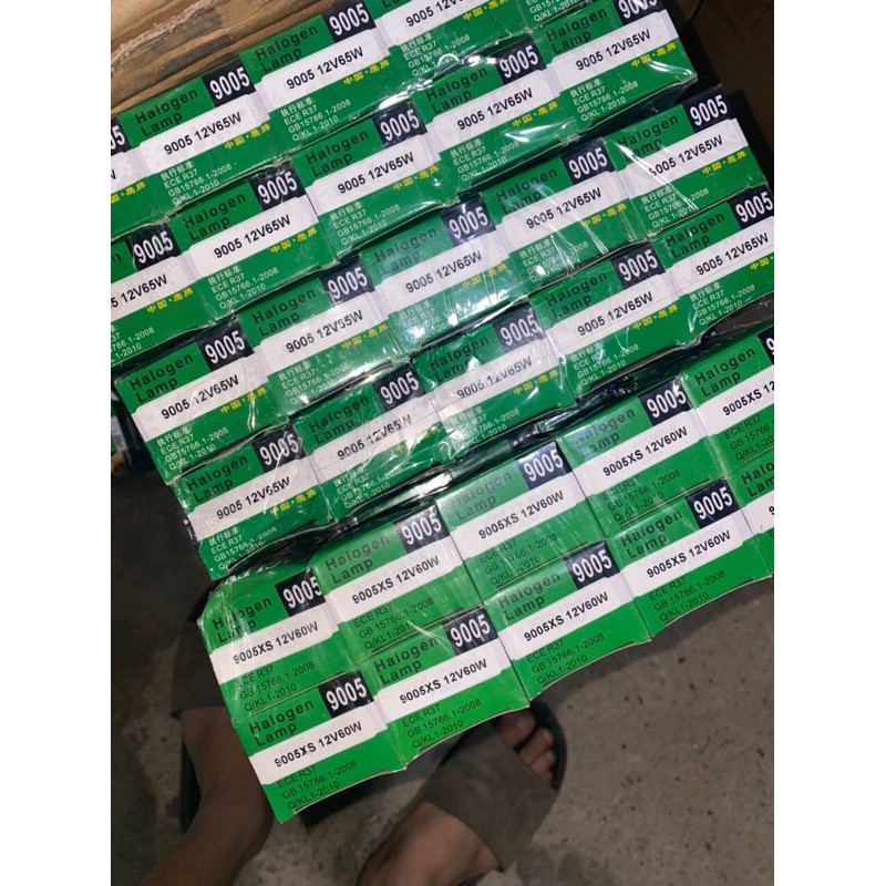 Sản phẩm gia đình làm: Combo 10 bóng 9005 12v cú 60/65w